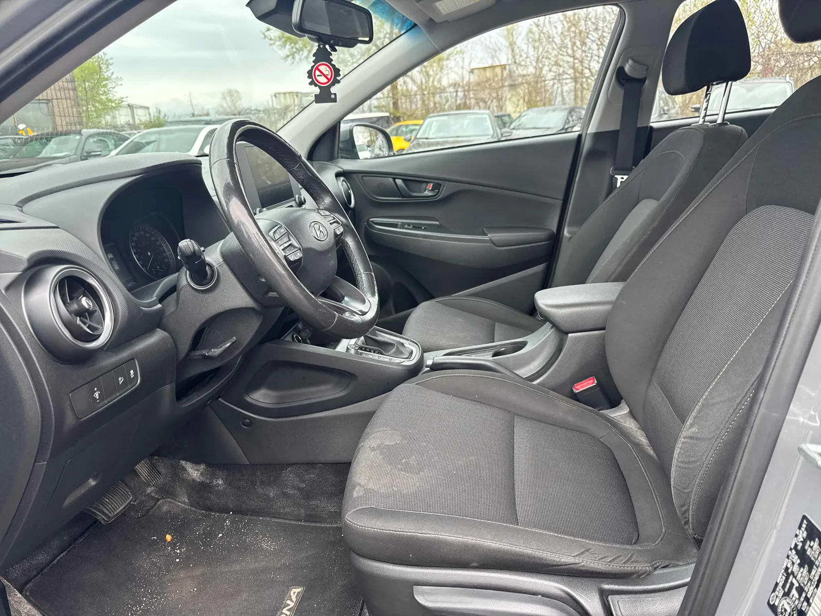 Interior driver side