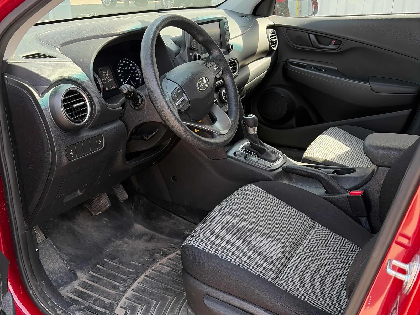Interior driver side
