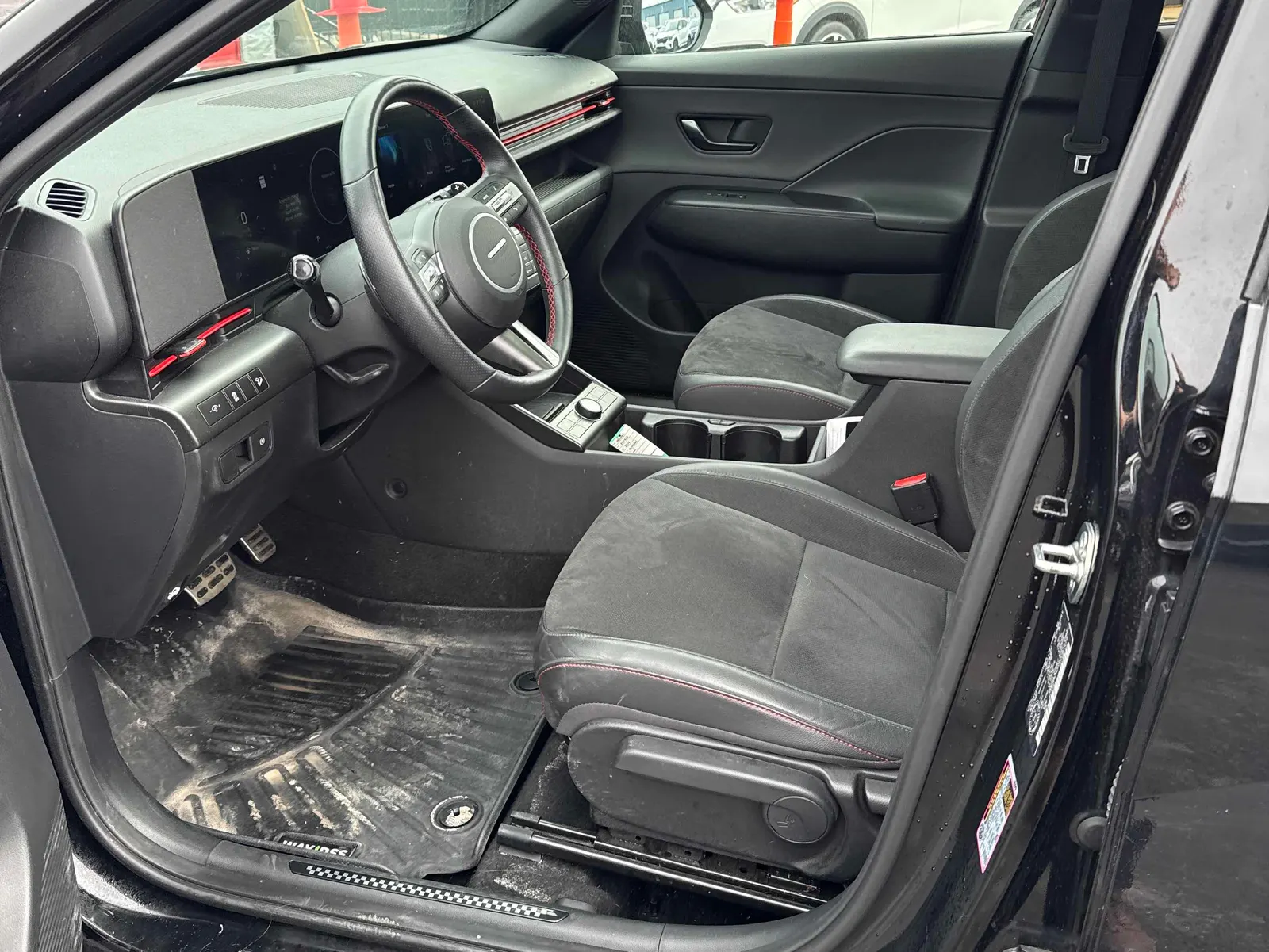 Interior driver side