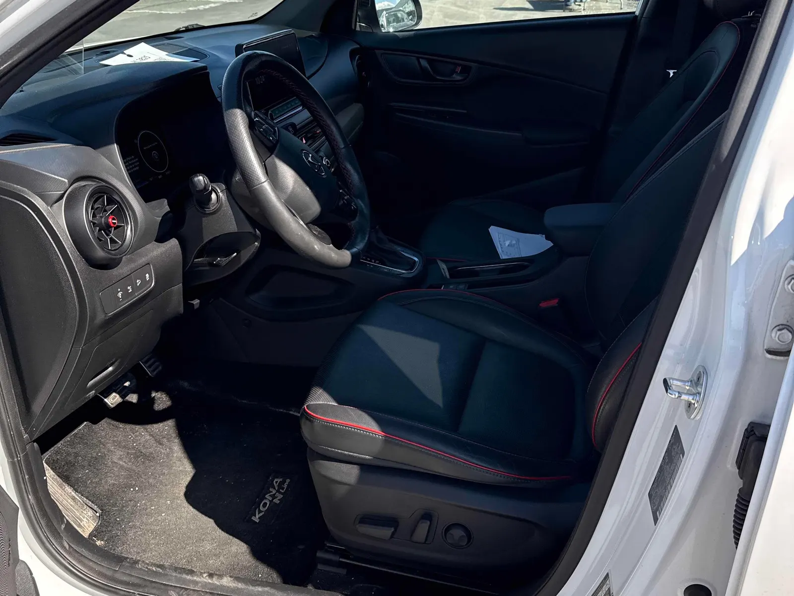Interior driver side