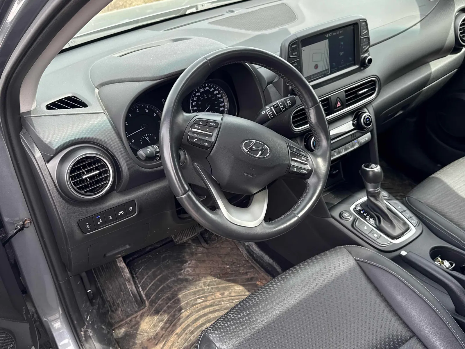 Interior driver side