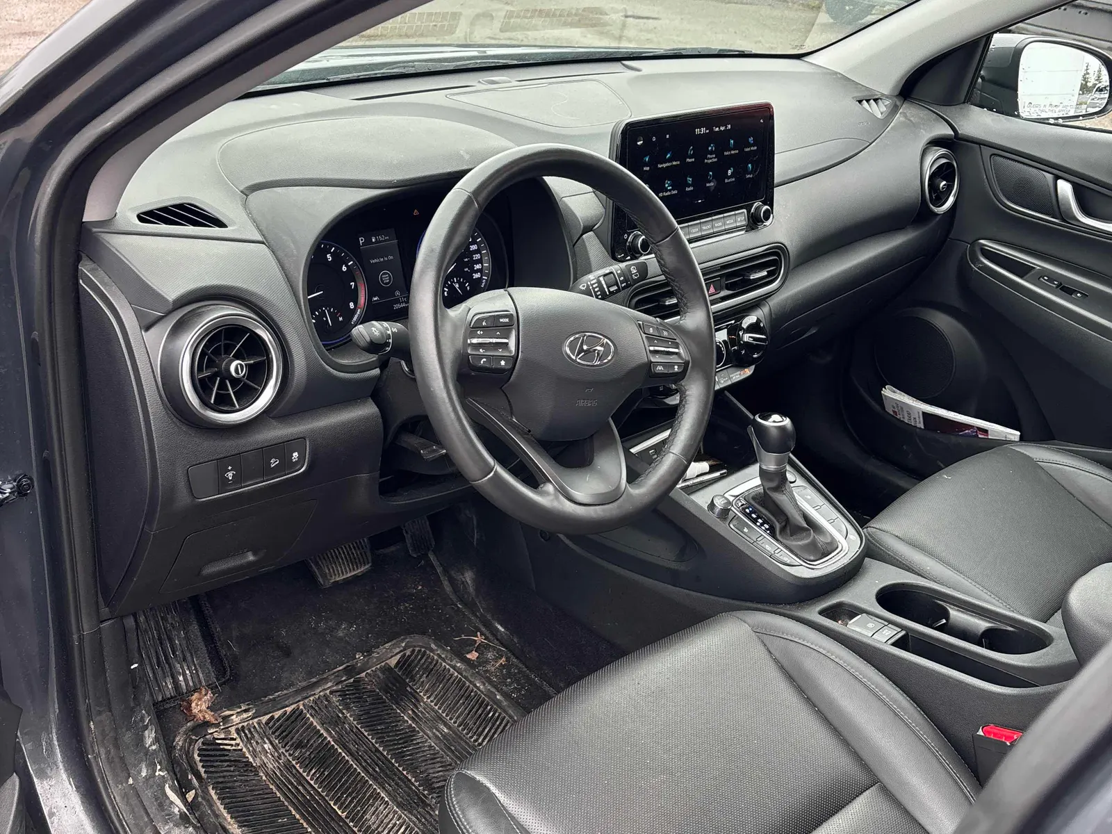 Interior driver side