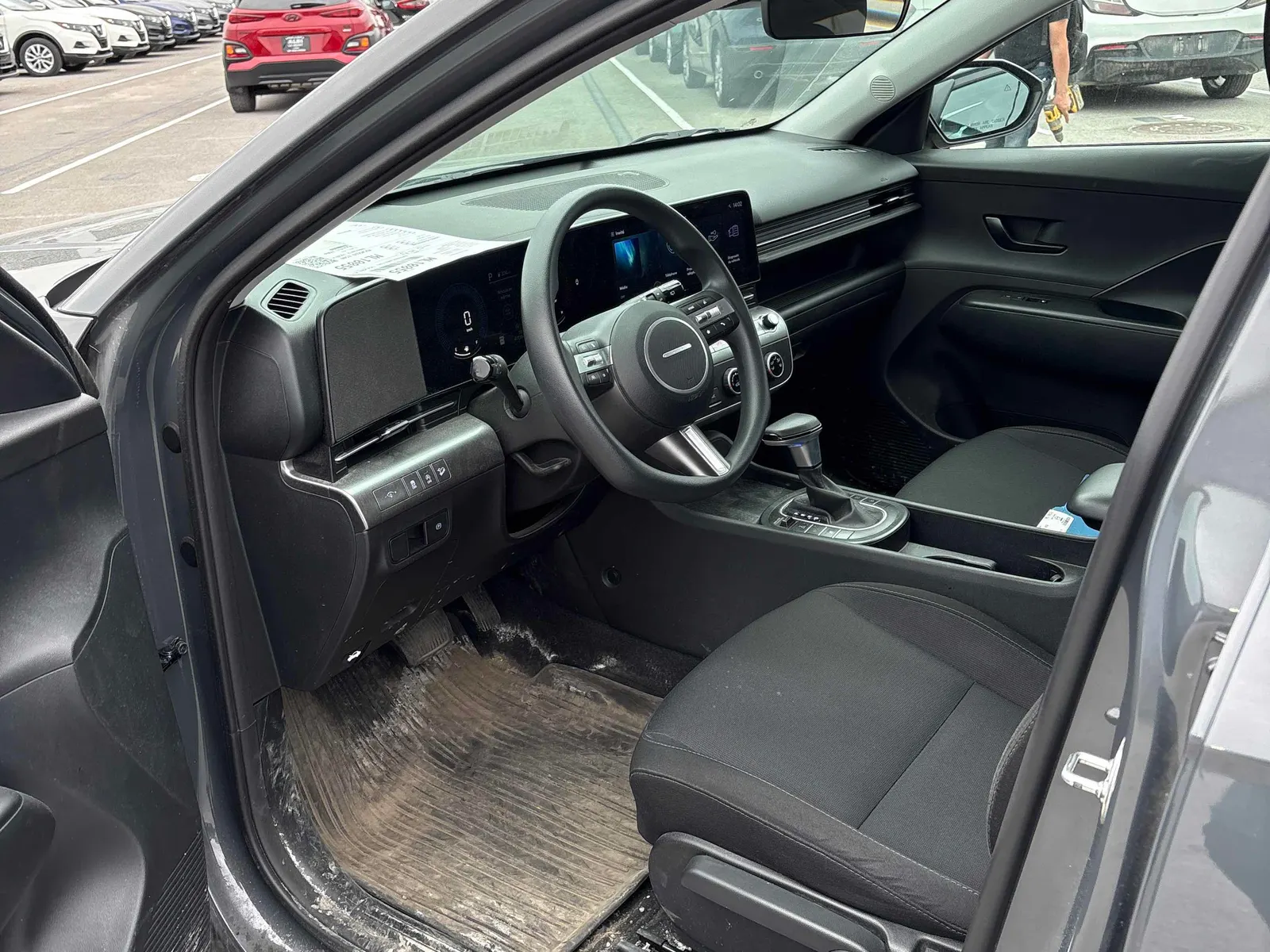Interior driver side