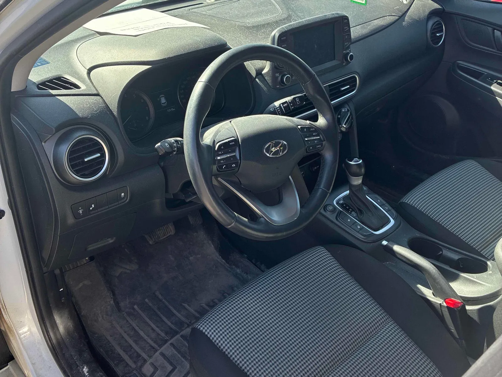 Interior driver side