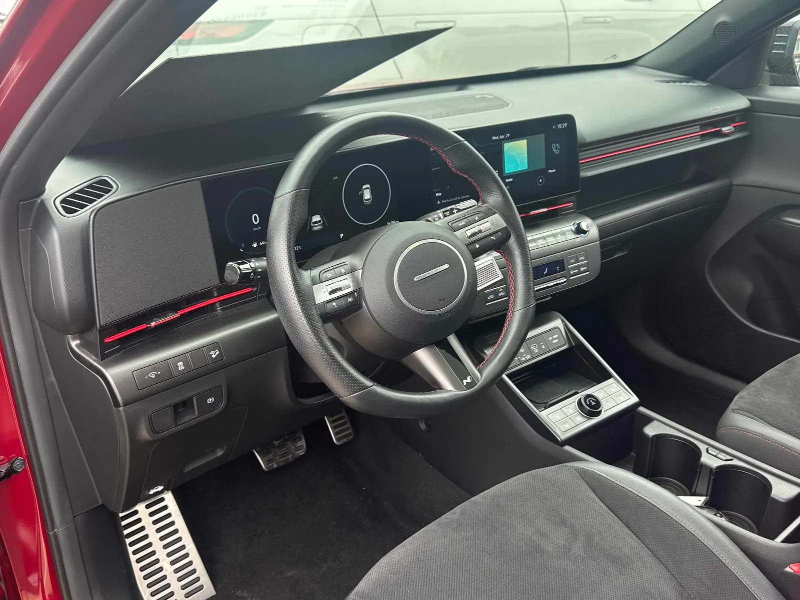 Interior driver side