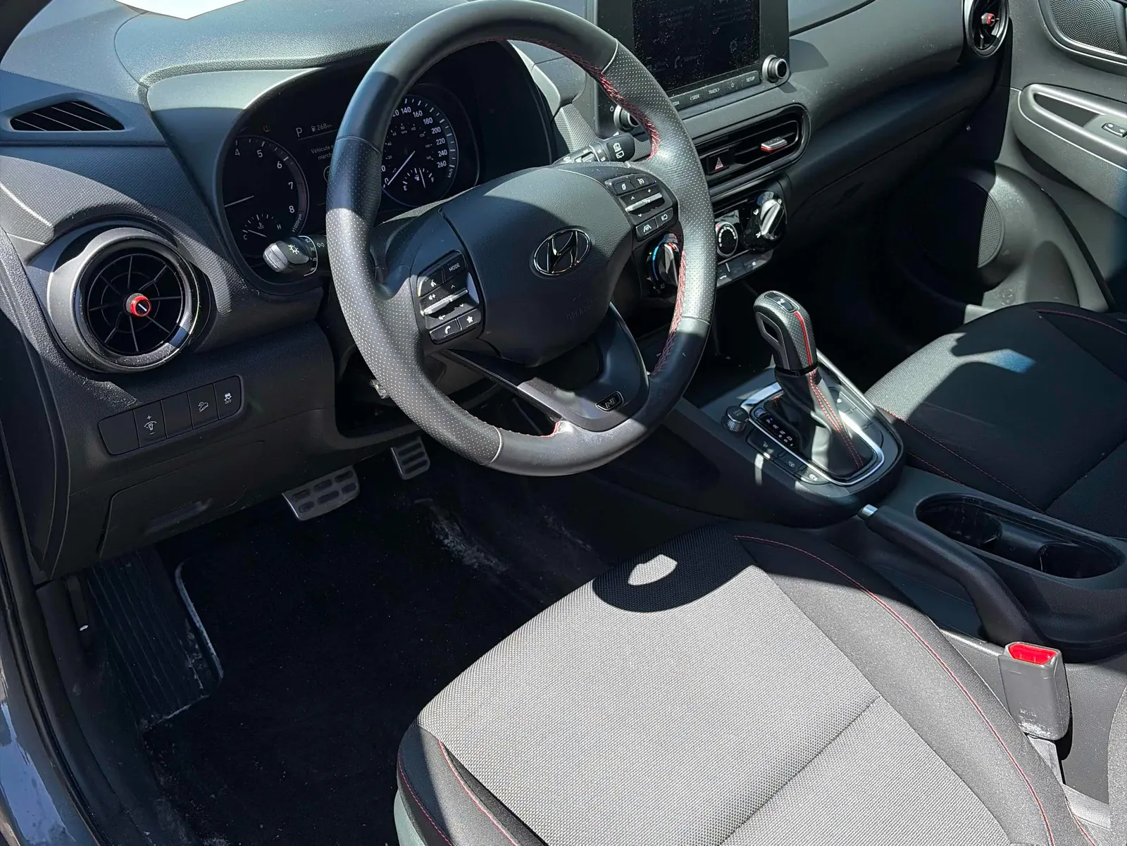 Interior driver side