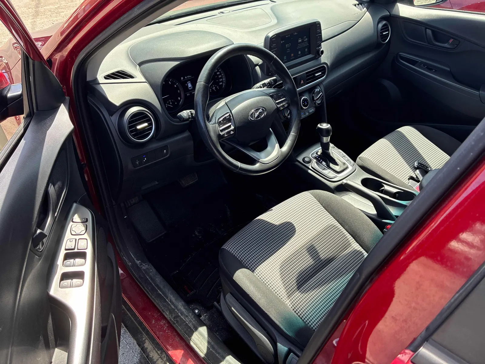 Interior driver side