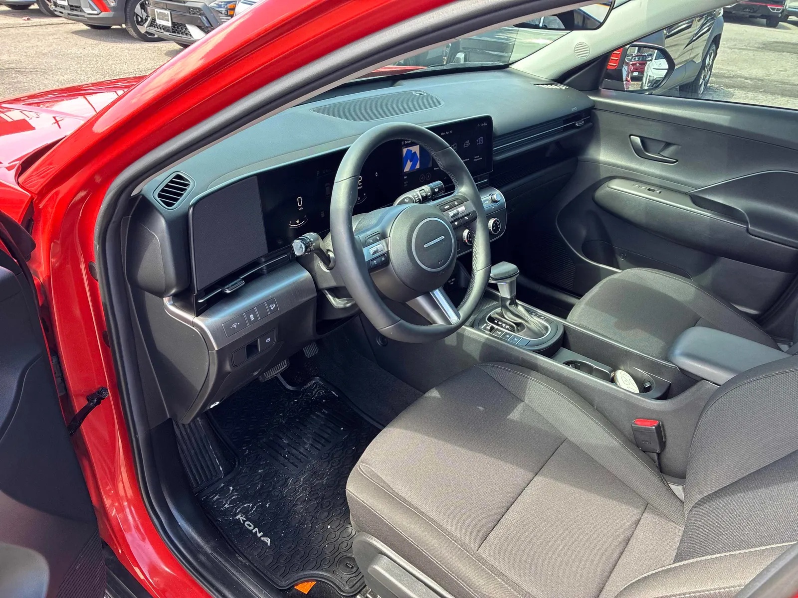 Interior driver side