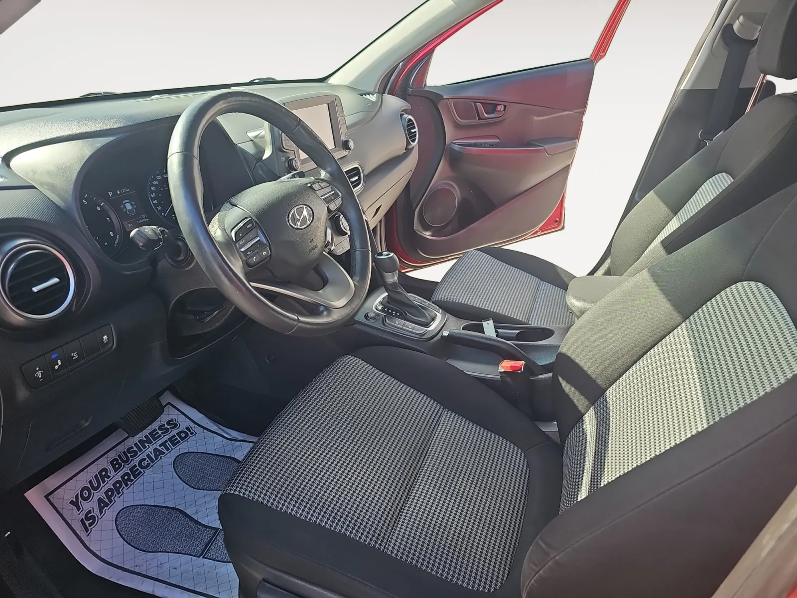 Interior driver side