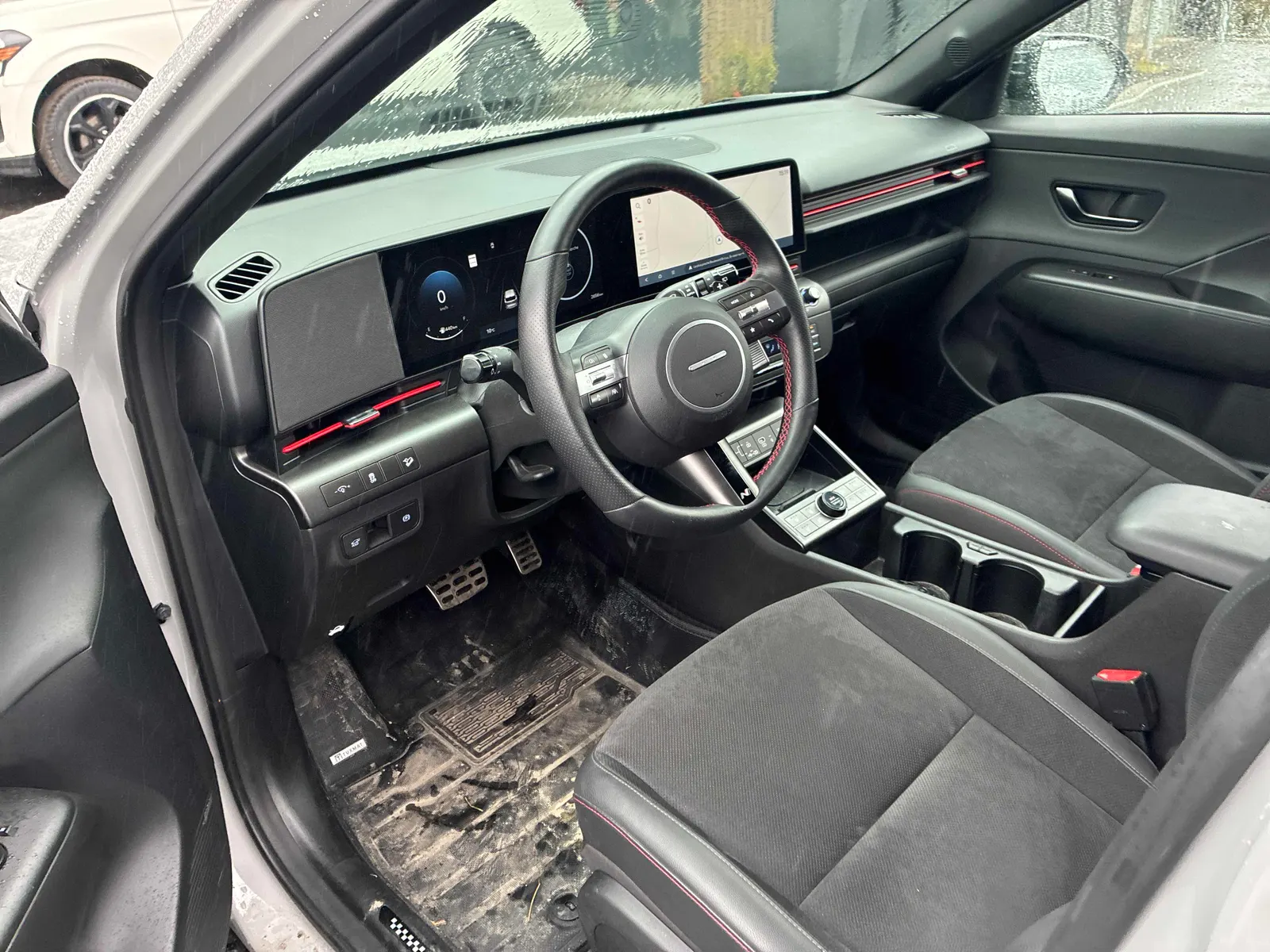 Interior driver side