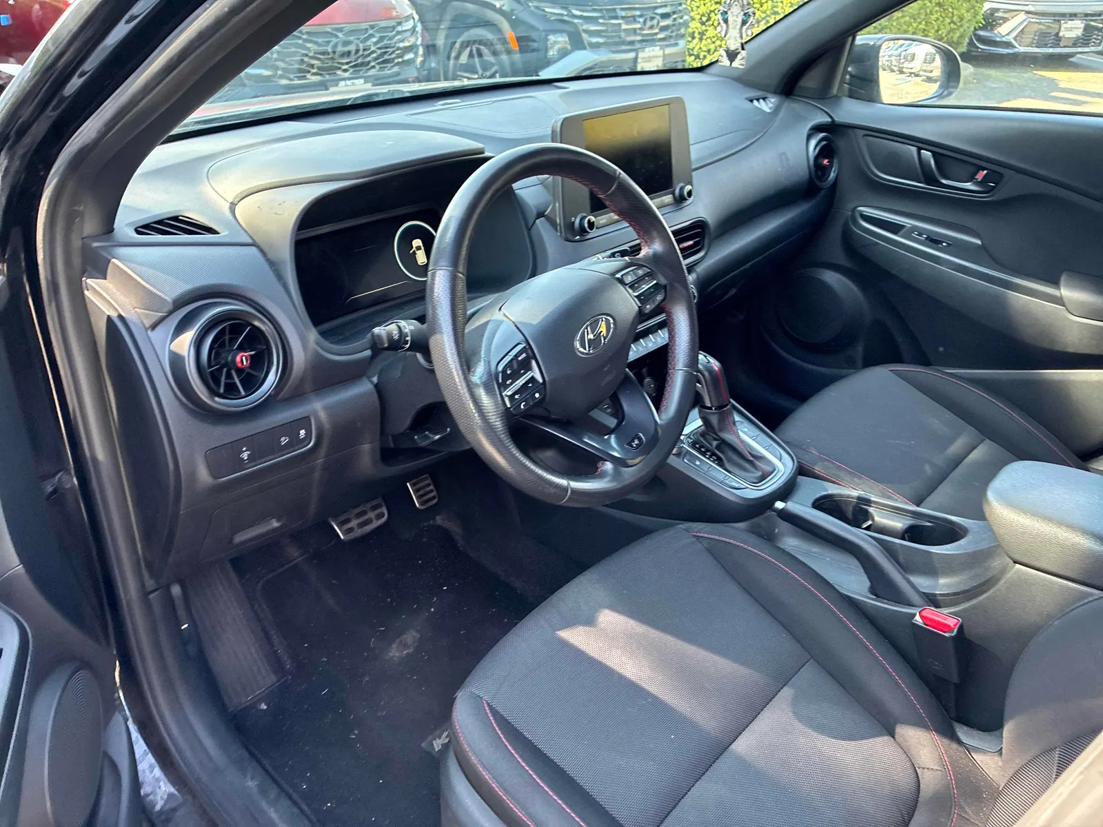 Interior driver side