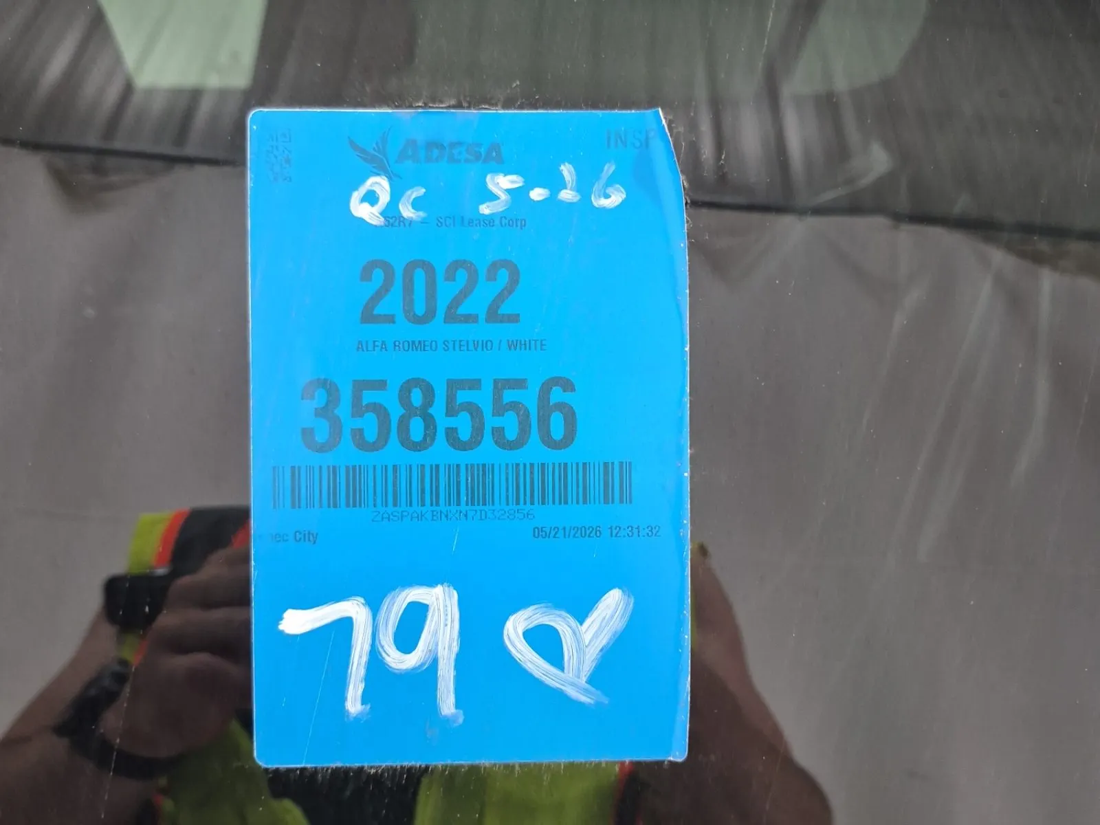 Inventory Label Photo
