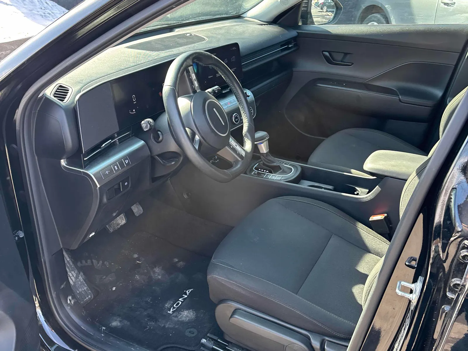 Interior driver side