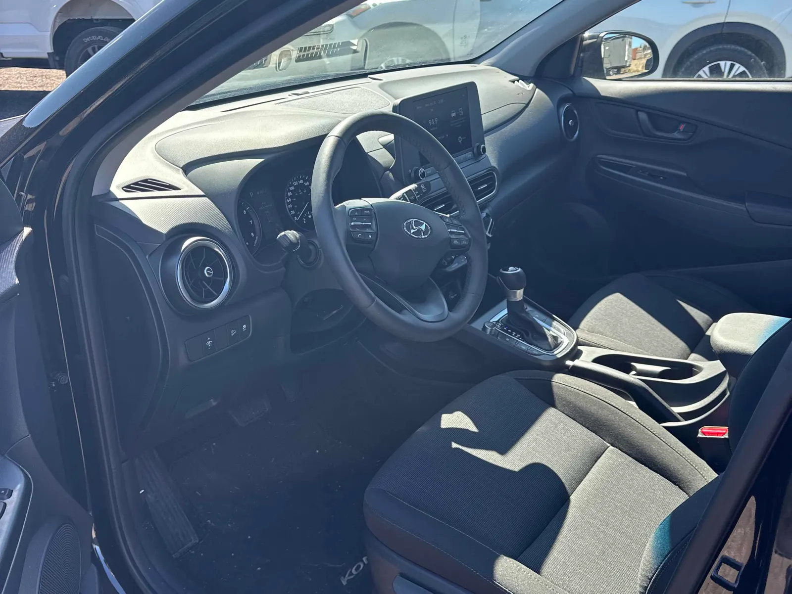 Interior driver side
