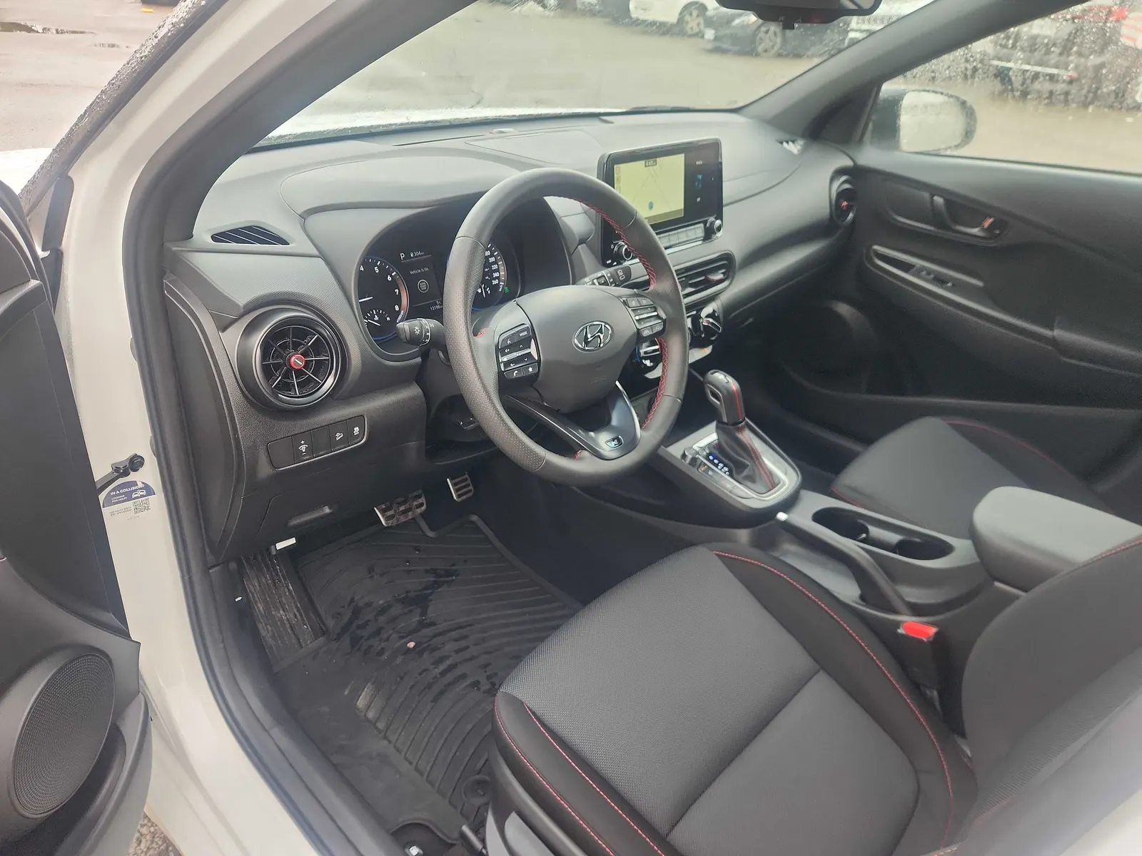 Interior driver side