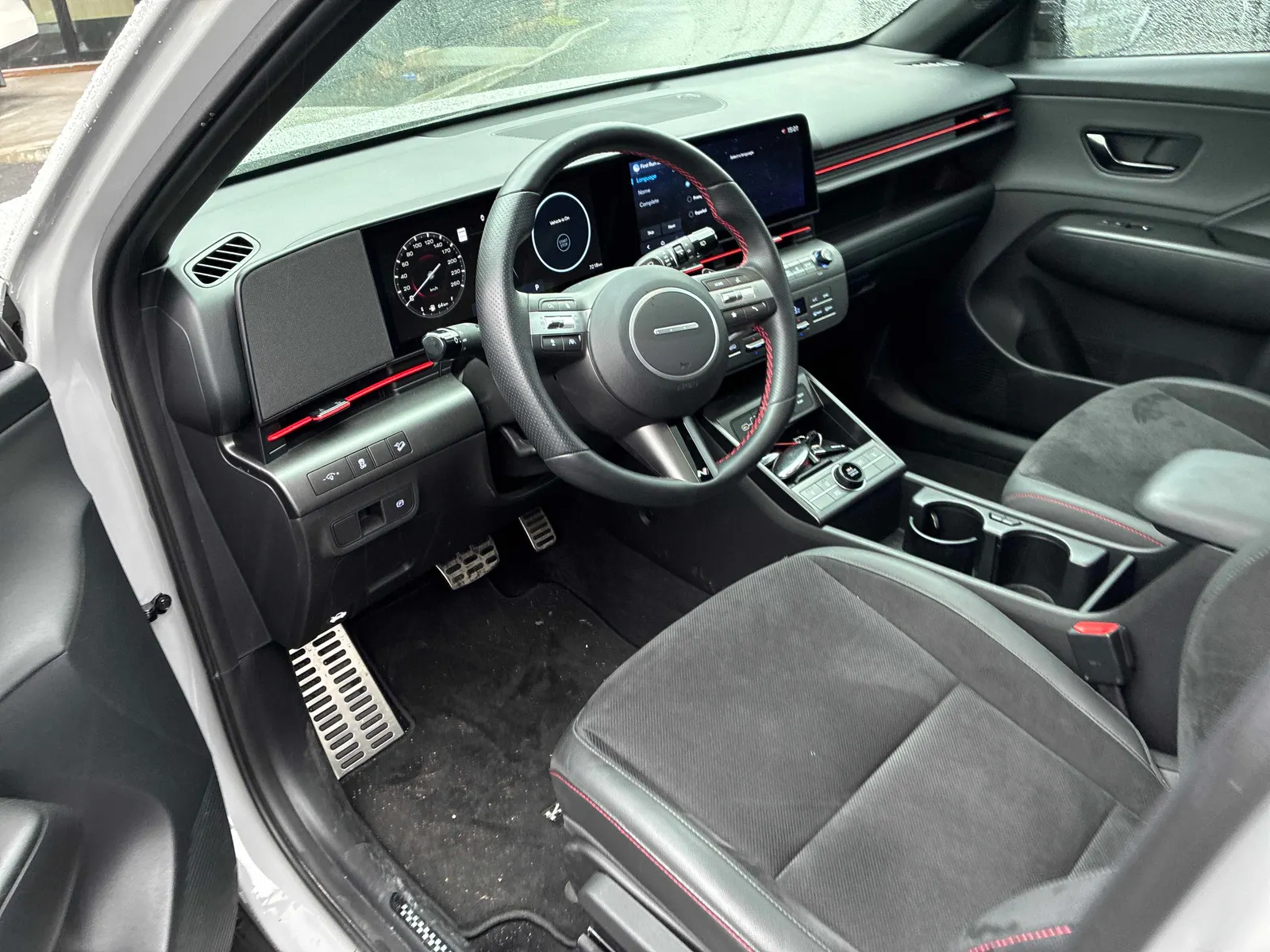 Interior driver side