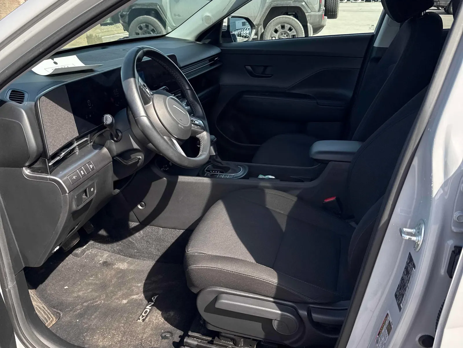 Interior driver side