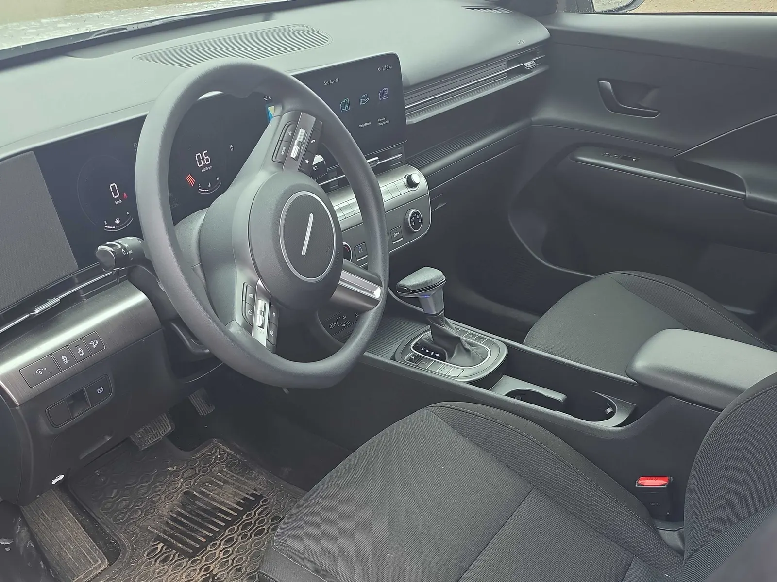 Interior driver side