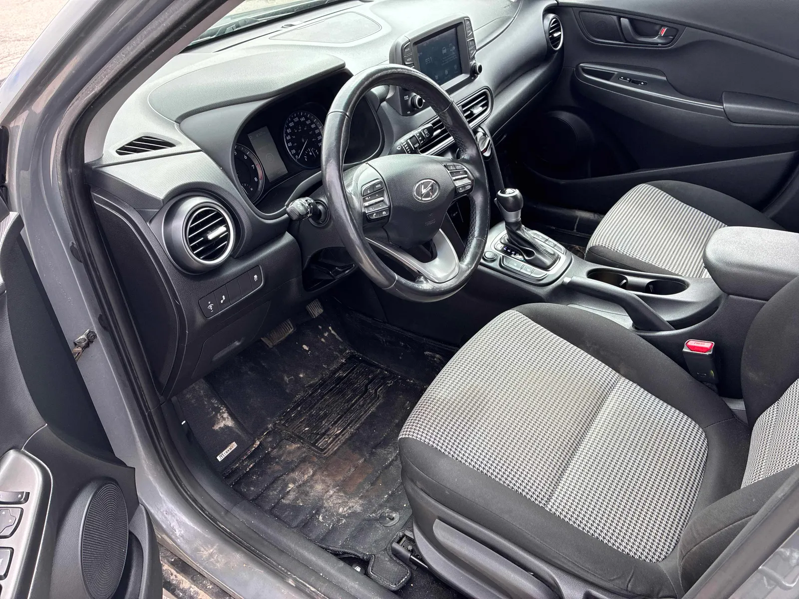 Interior driver side