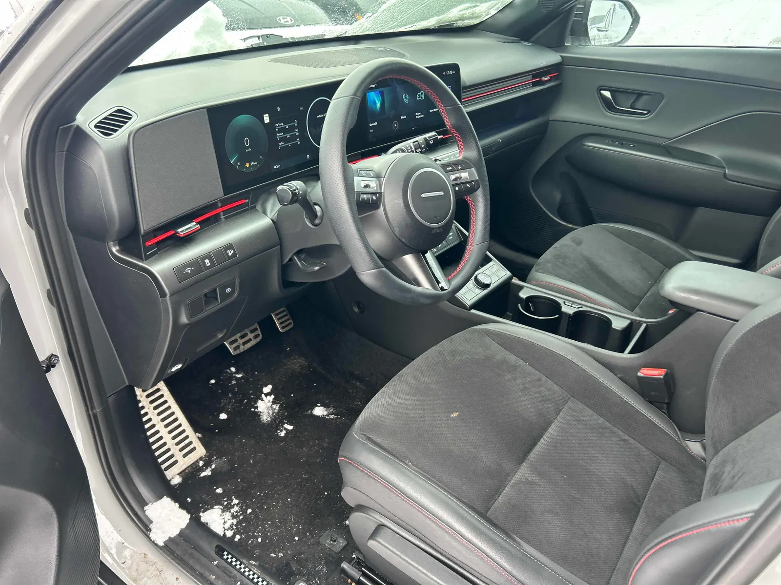 Interior driver side