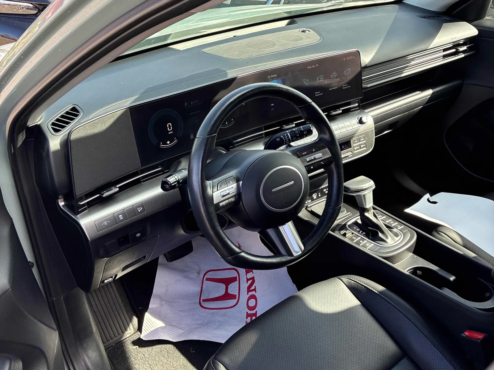 Interior driver side