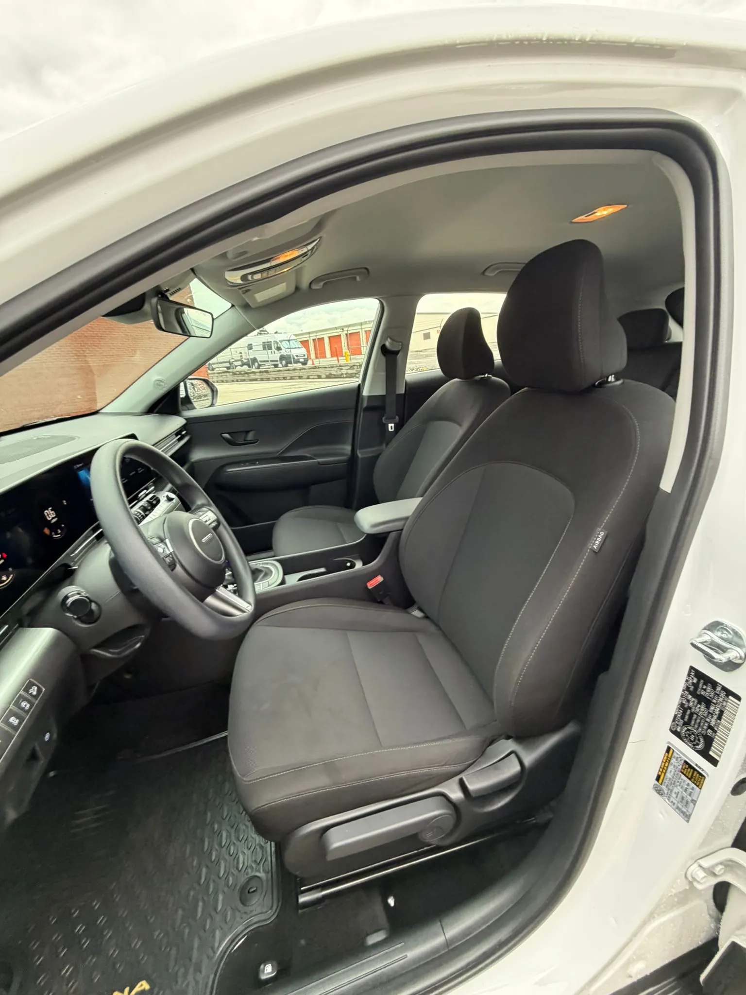 Interior driver side
