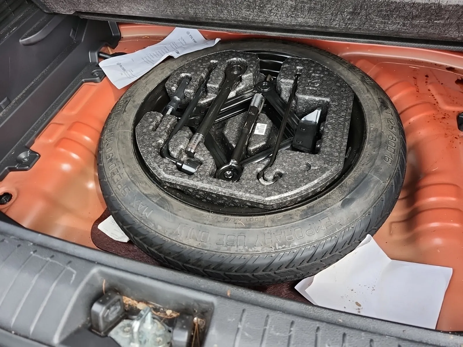 Spare Tire & Wheel Photo