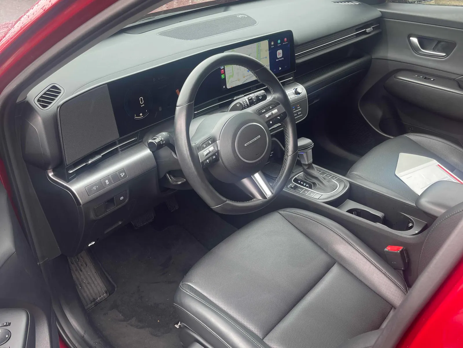 Interior driver side