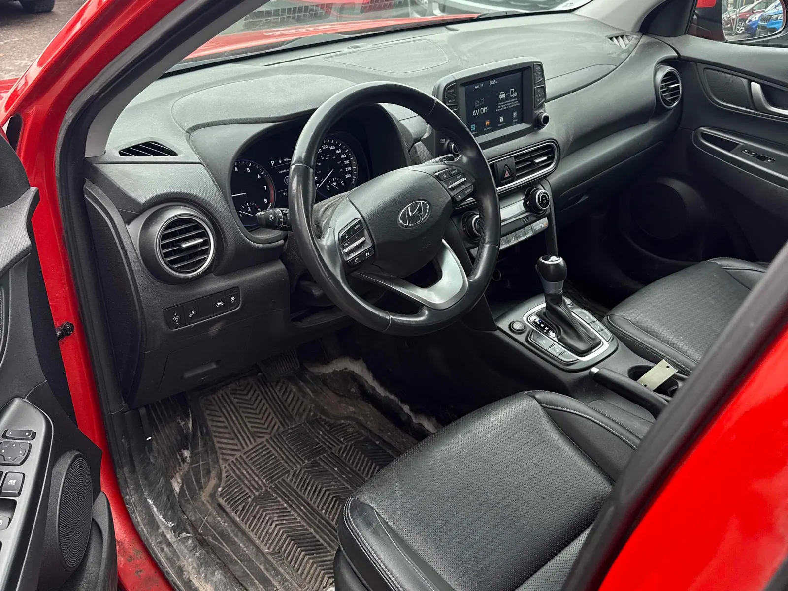 Interior driver side