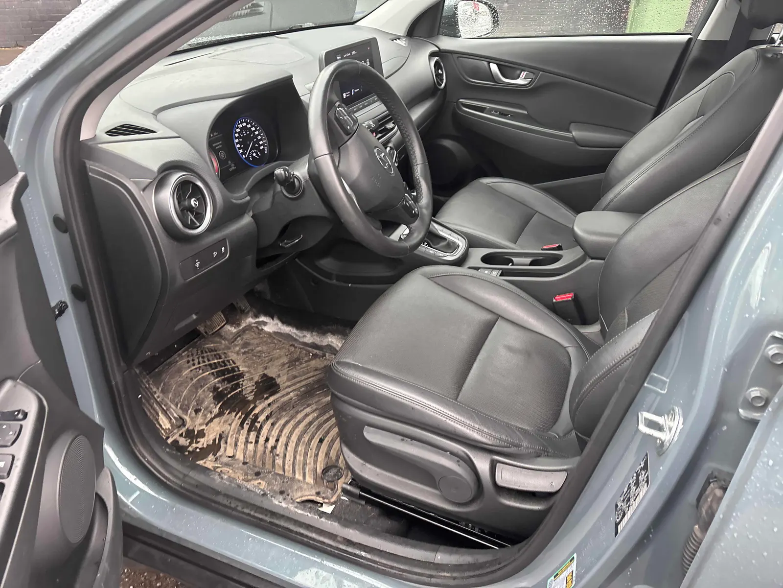 Interior driver side