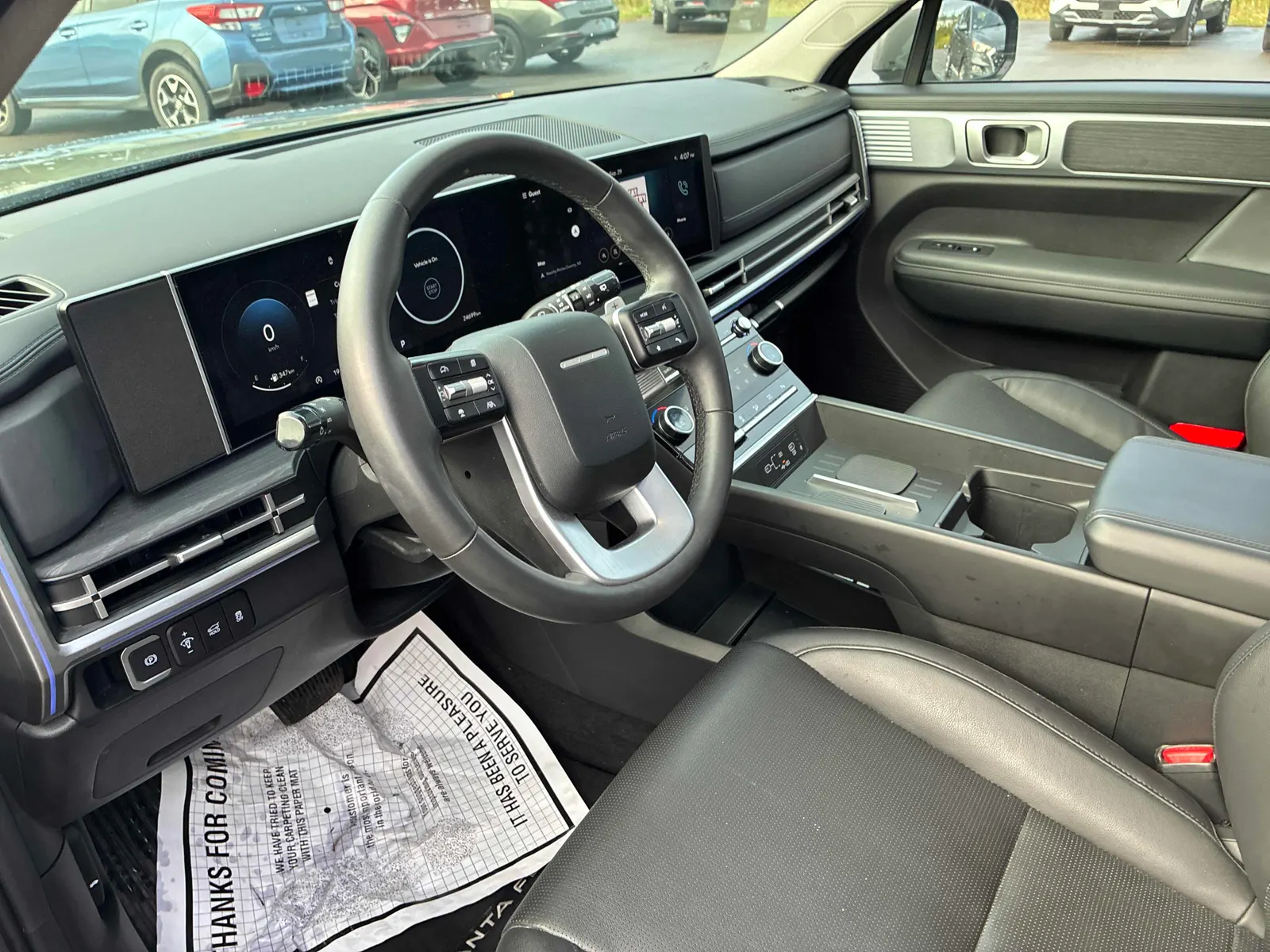Interior driver side