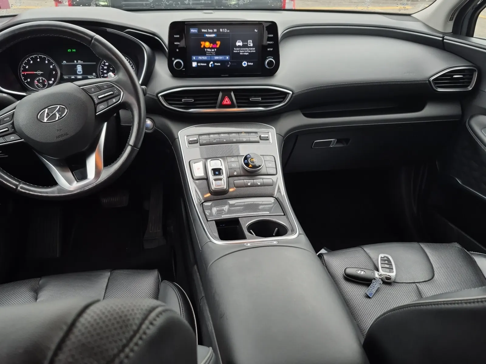 Interior driver side