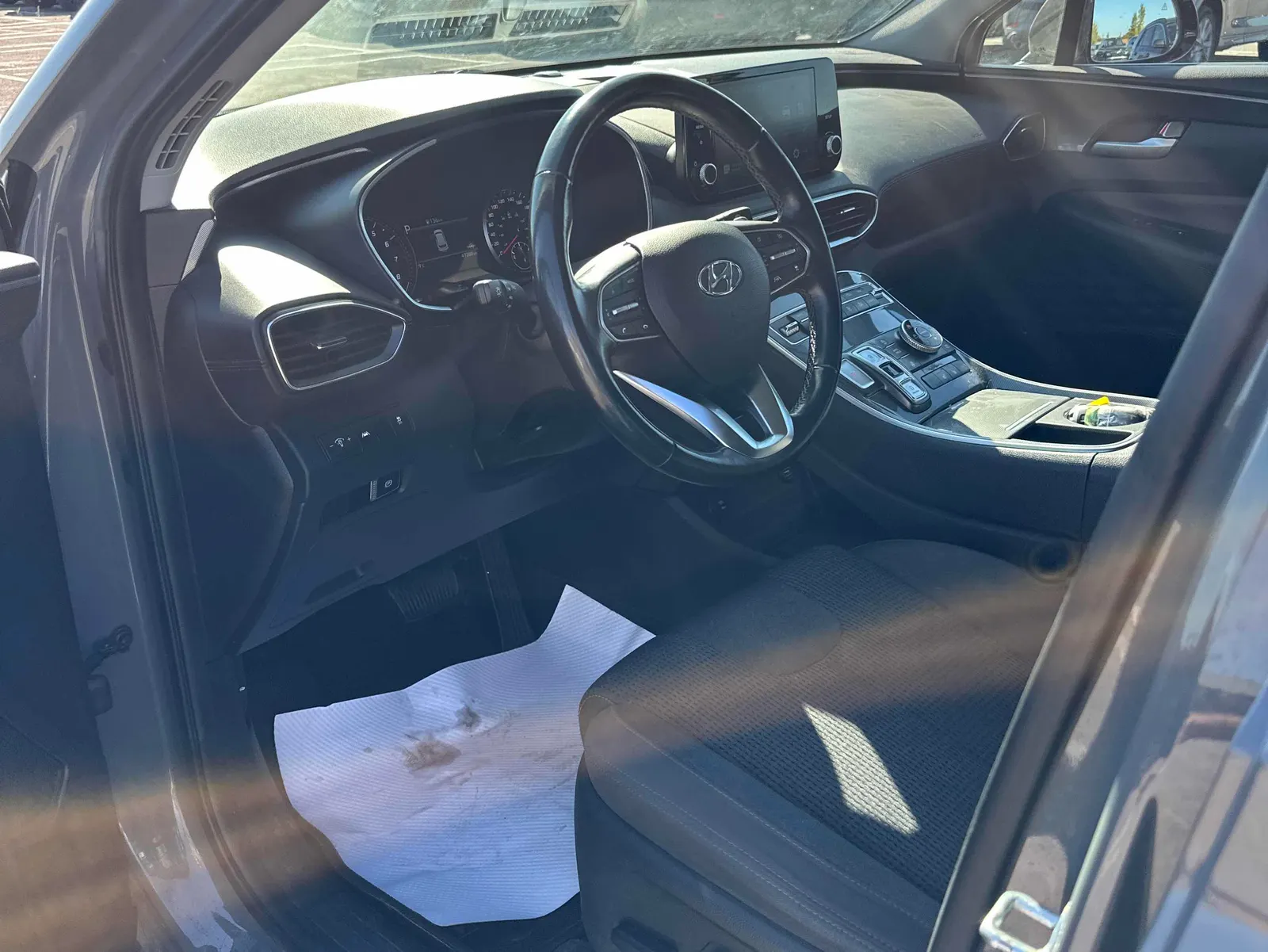 Interior driver side