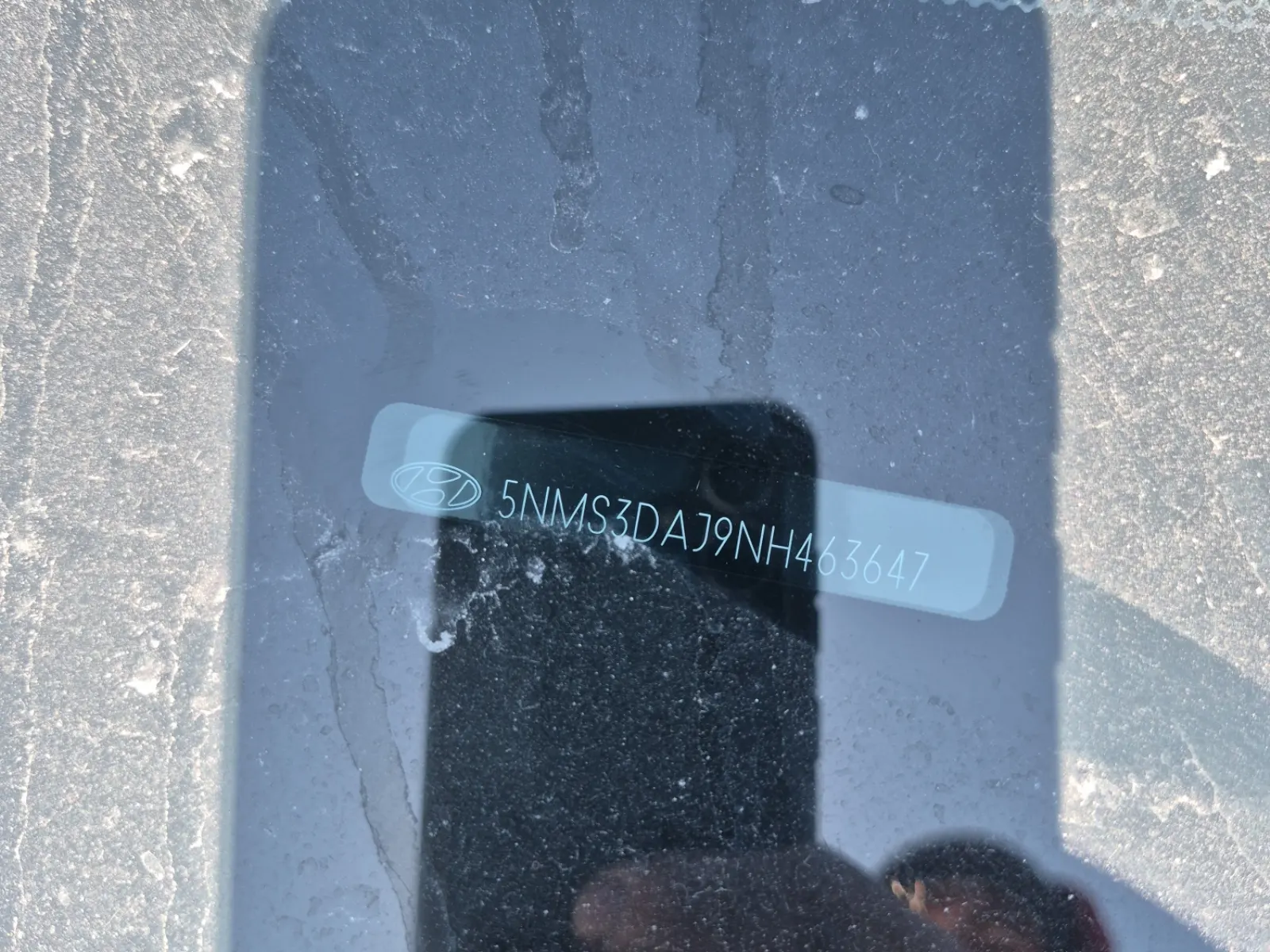 Dash VIN Plate Photo