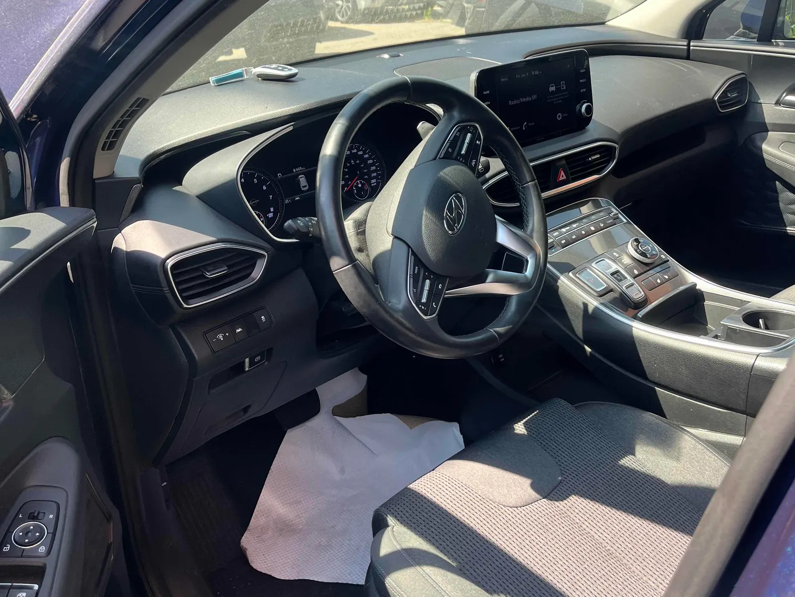 Interior driver side