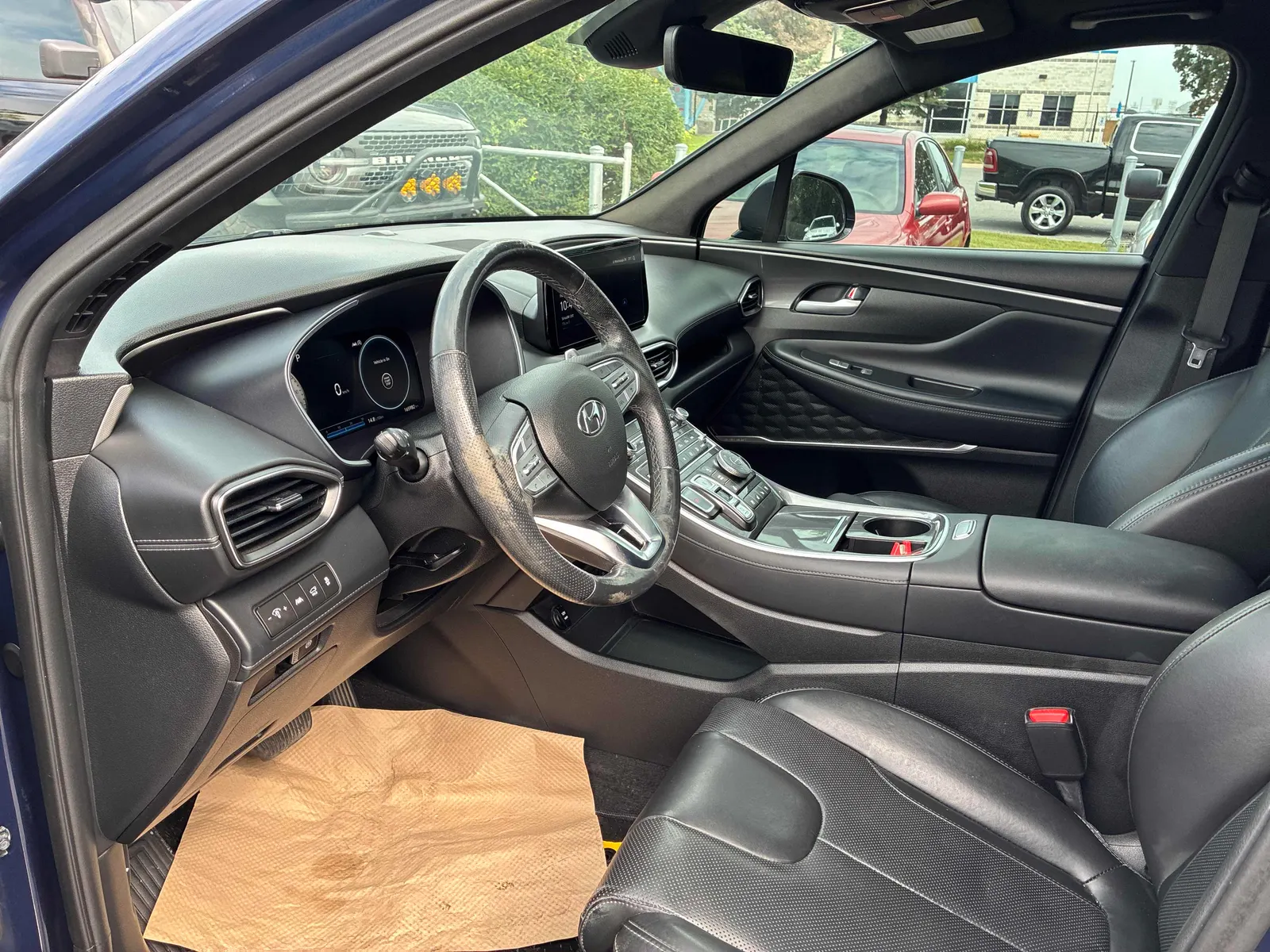 Interior driver side