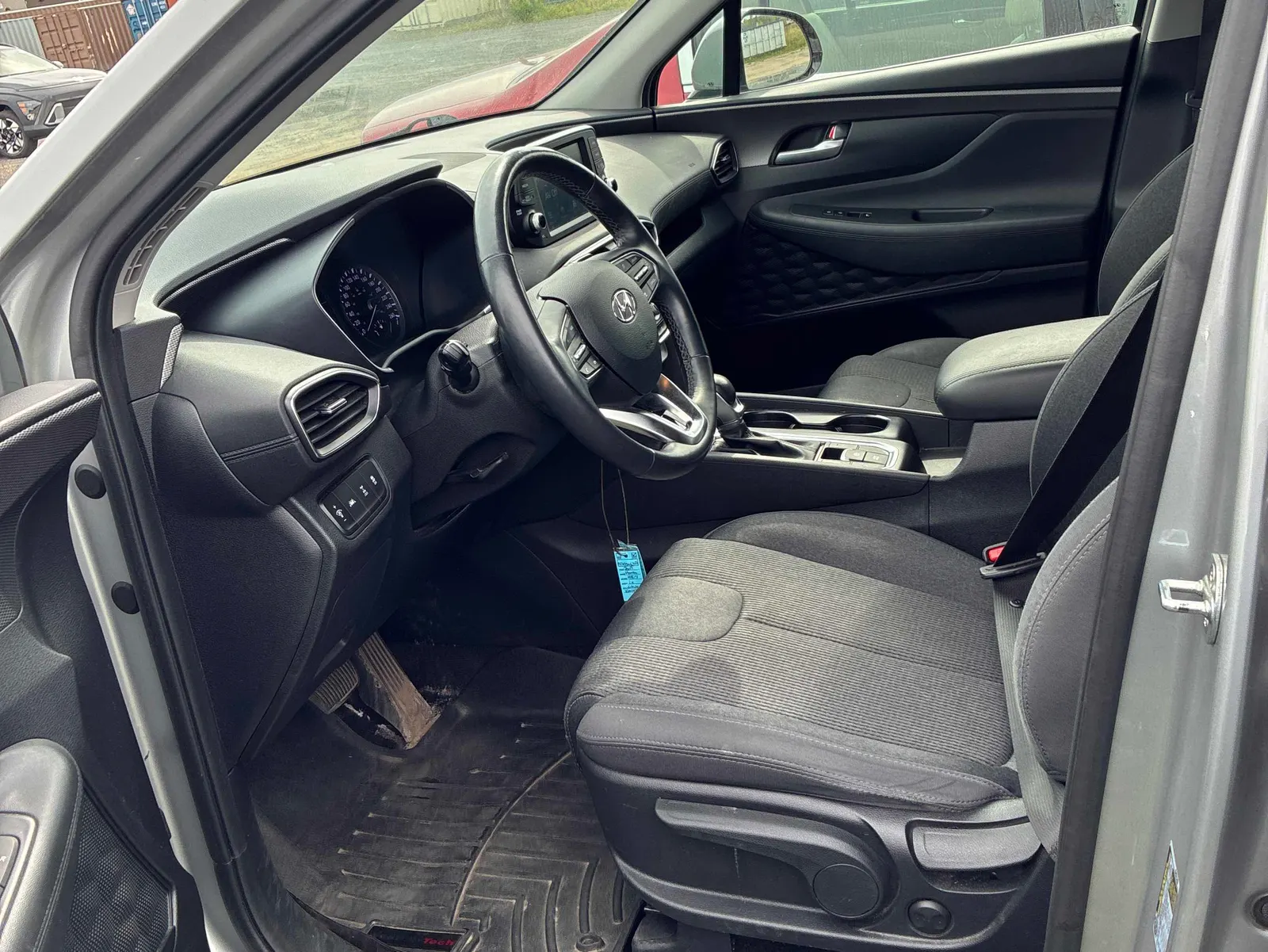 Interior driver side