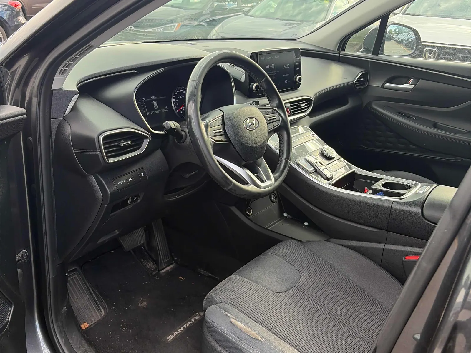 Interior driver side