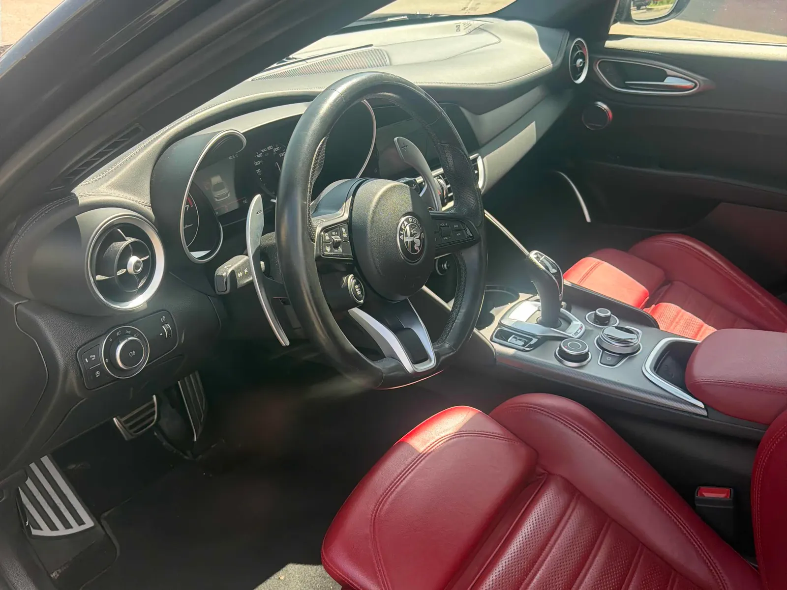Interior driver side