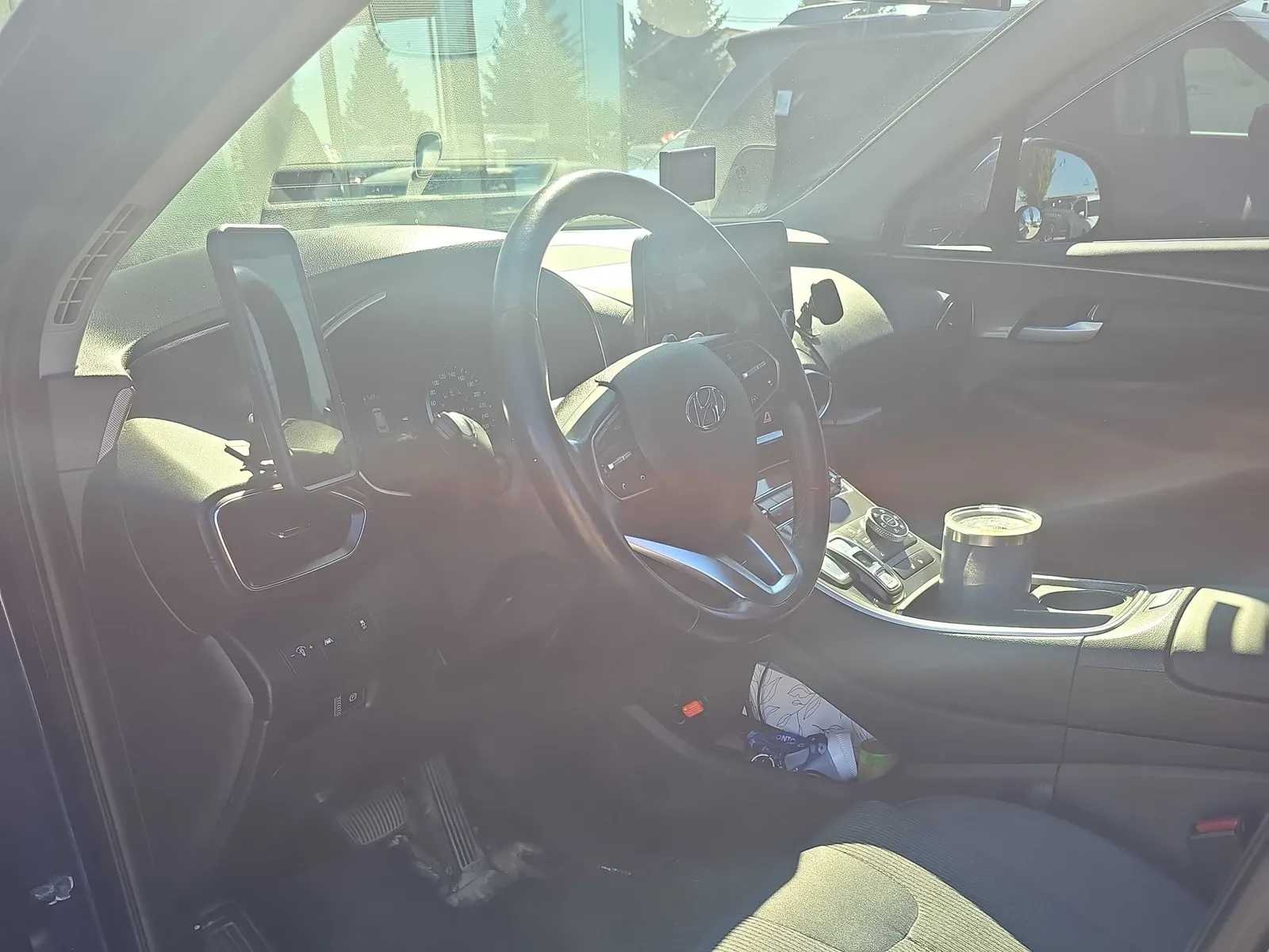 Interior driver side