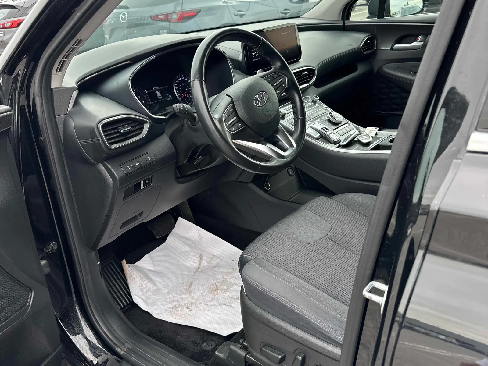 Interior driver side