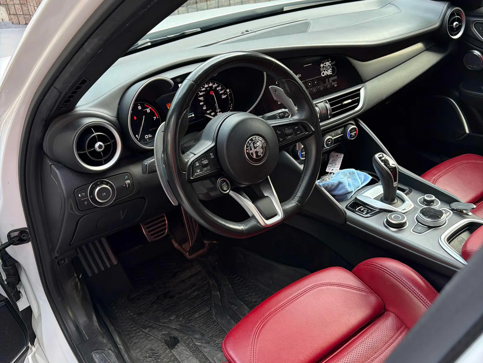 Interior driver side