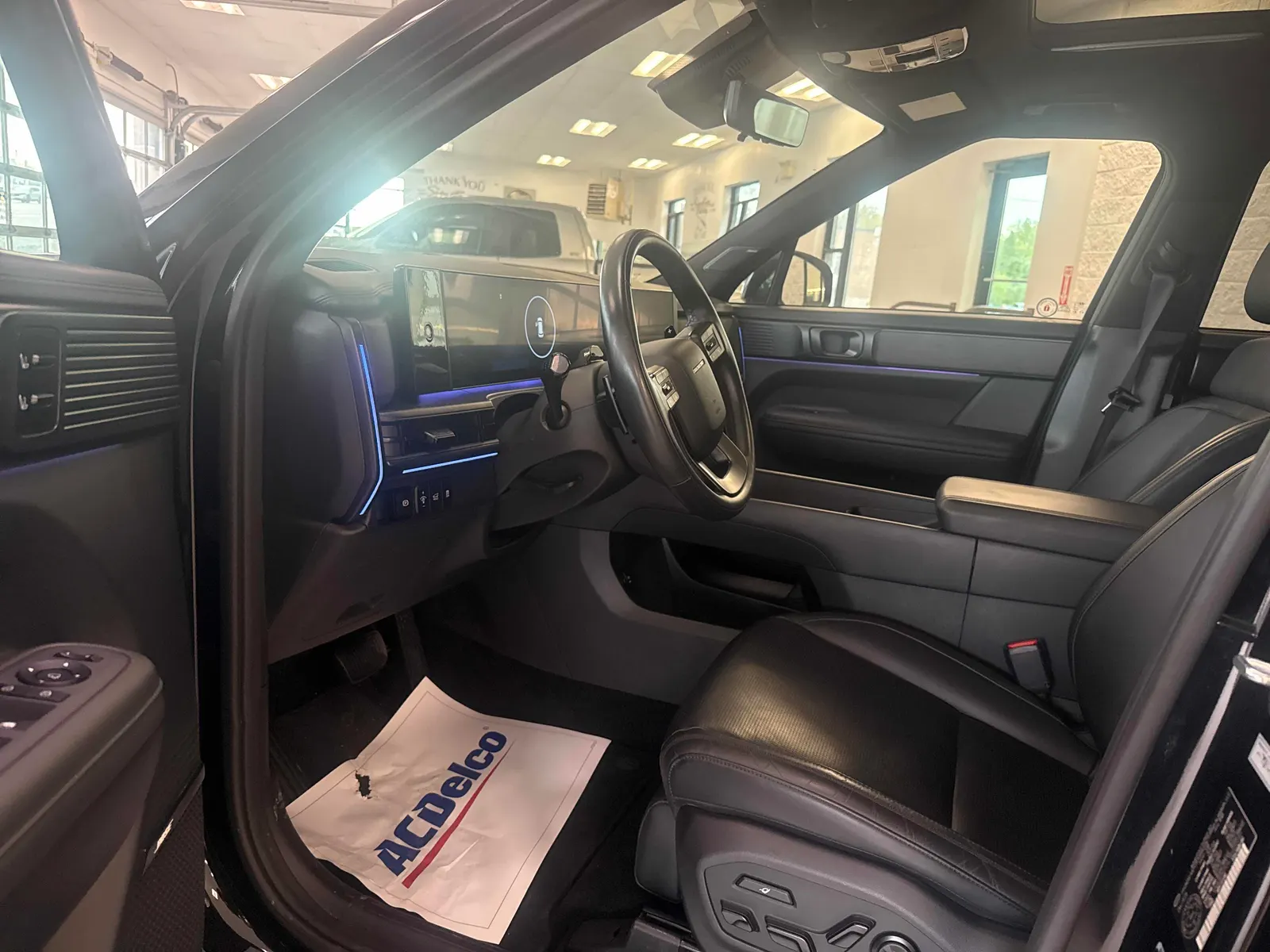 Interior driver side