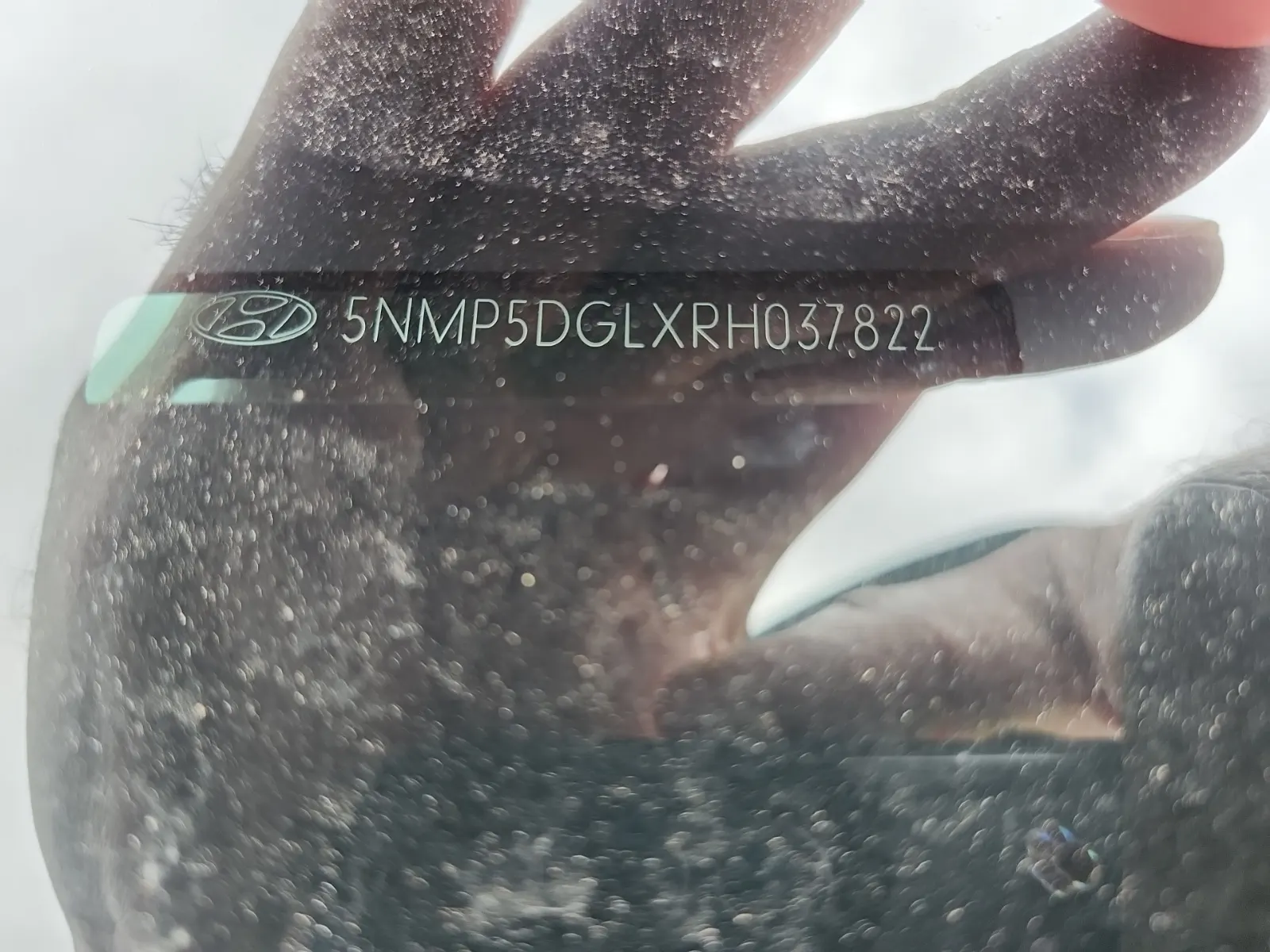Dash VIN Plate Photo
