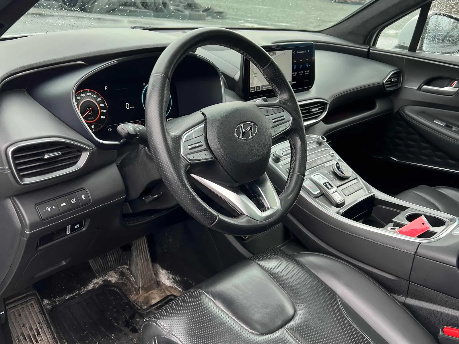 Interior driver side