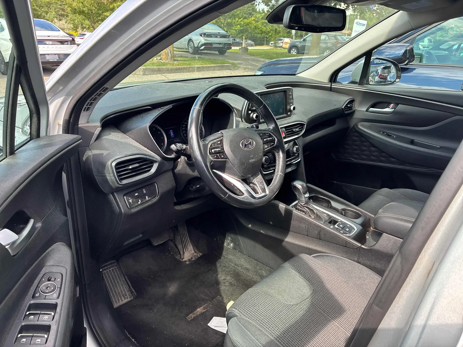 Interior driver side