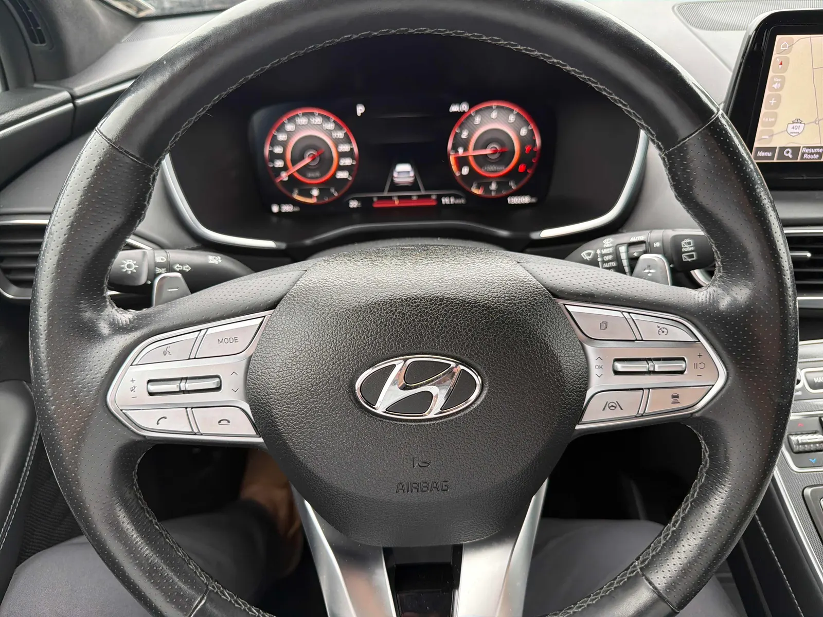 Interior driver side