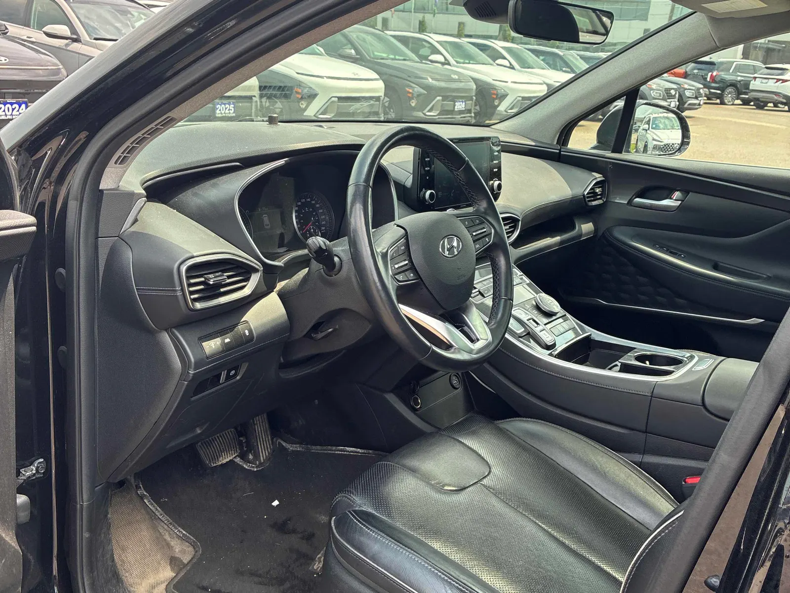 Interior driver side