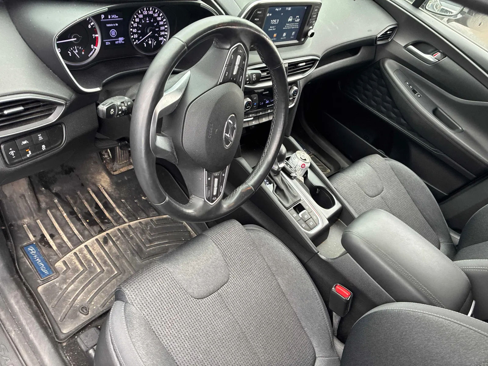 Interior driver side