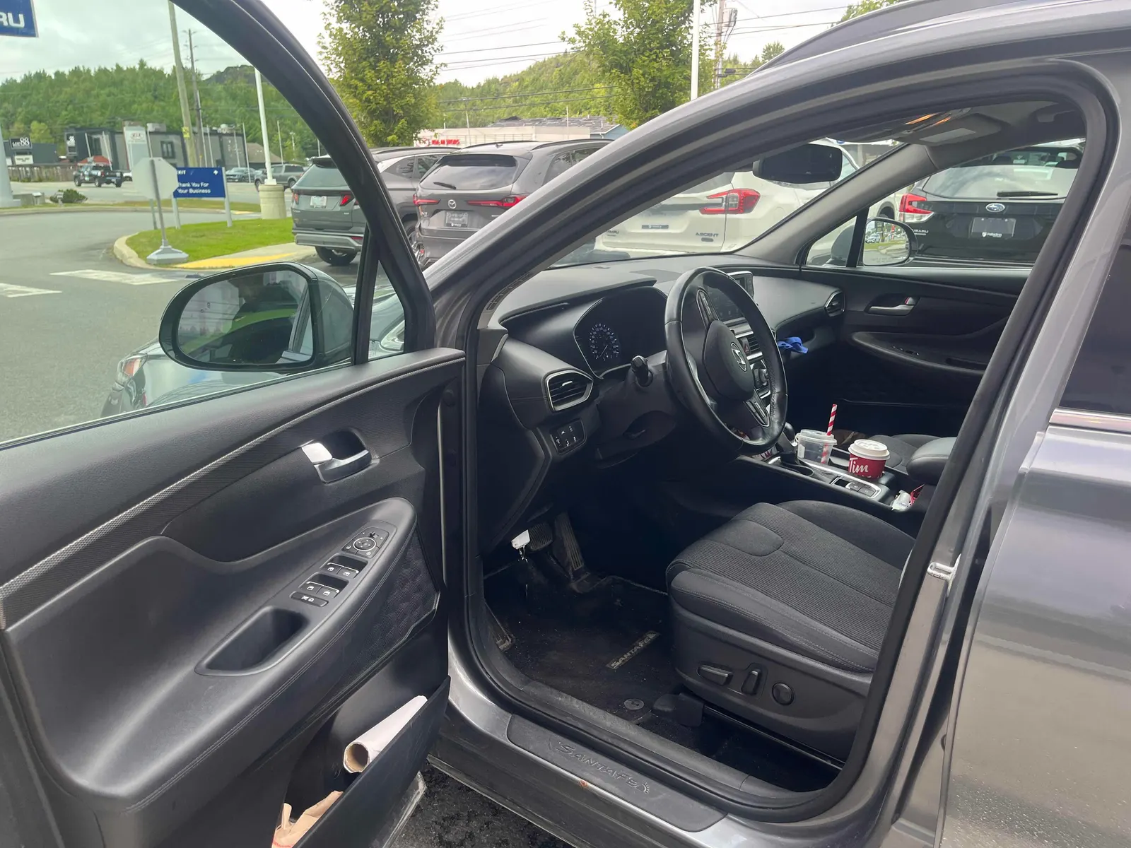 Interior driver side